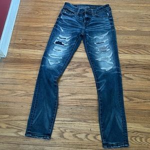 Rarely worn American Eagle mens slim fitting jeans-